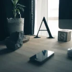 Typography font choice, size, and spacing